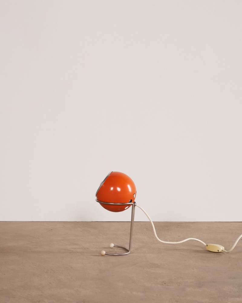 orange ball lamp