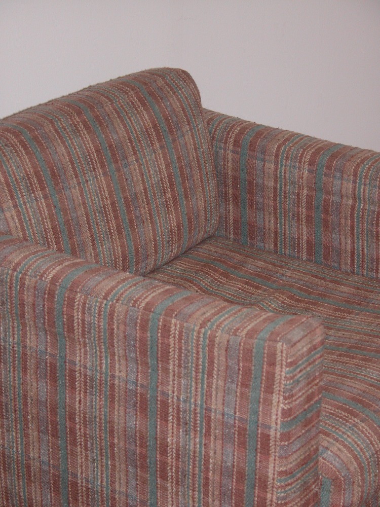 VTG Check Fabric Sofa